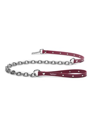 Main View - Click To Enlarge - BAURDELLE - Leash With Chain — Plum Purple