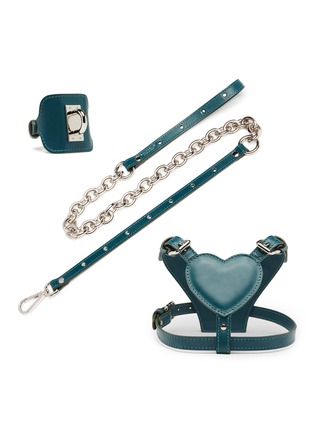 Main View - Click To Enlarge - BAURDELLE - Ludo Medium Harness Set — Deep Teal