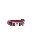 Detail View - Click To Enlarge - BAURDELLE - Medium Heart Collar — Plum Purple