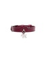 Main View - Click To Enlarge - BAURDELLE - Medium Heart Collar — Plum Purple