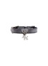 Main View - Click To Enlarge - BAURDELLE - Small Heart Collar — Anthracite