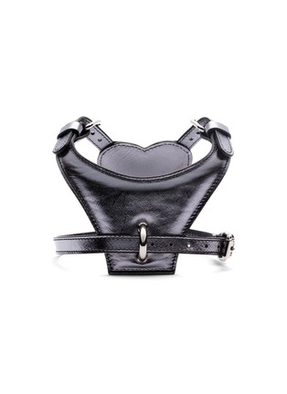 Detail View - Click To Enlarge - BAURDELLE - Small Heart Harness — Anthracite