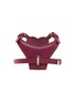 Detail View - Click To Enlarge - BAURDELLE - Small Heart Harness — Plum Purple