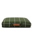 Main View - Click To Enlarge - LAY LO - Grid Medium Dog Bed — Green