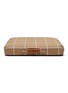 Main View - Click To Enlarge - LAY LO - Grid Small Dog Bed — Tan