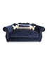 Main View - Click To Enlarge - HAUTE HOUSE HOME - Gigi Pet Bed — Dark Blue