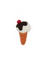  - WARE OF THE DOG - Ice Cream Cone Felted Wool Cat Toy