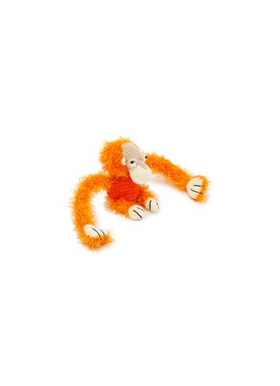 Front View - Click To Enlarge - WARE OF THE DOG - Hairy Monkey Crochet Dog Toy