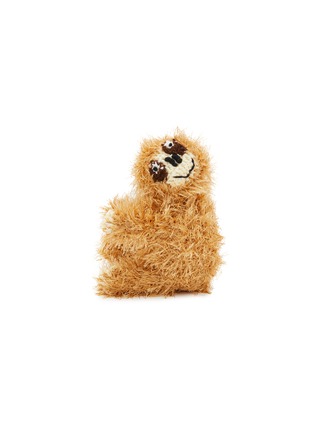 Main View - Click To Enlarge - WARE OF THE DOG - Hairy Sloth Crochet Dog Toy