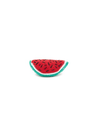  - WARE OF THE DOG - Watermelon Cotton Crochet Dog Toy