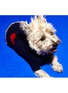 Detail View - Click To Enlarge - WARE OF THE DOG - Heart Cardigan Size 1 — Dark Blue/Red