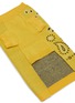 Front View - Click To Enlarge - WARE OF THE DOG - Bandana Sweater Size 1 — Yellow/Black/White