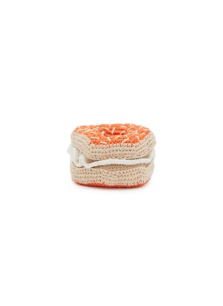  - WARE OF THE DOG - Bagel Cotton Crochet Dog Toy