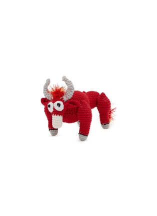 Main View - Click To Enlarge - WARE OF THE DOG - Bull Cotton Crochet Dog Toy