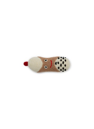 Main View - Click To Enlarge - WARE OF THE DOG - Cannoli Wool Knit Dog Toy