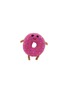 Main View - Click To Enlarge - WARE OF THE DOG - Donut Felted Wool Dog Toy — Strawberry