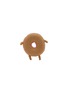  - WARE OF THE DOG - Donut Felted Wool Dog Toy — Strawberry