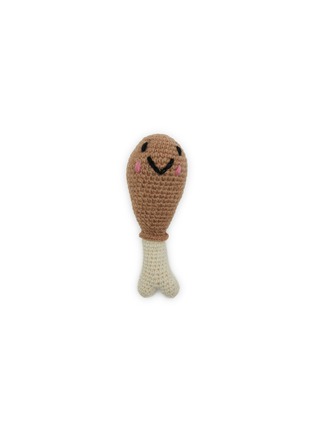 Main View - Click To Enlarge - WARE OF THE DOG - Drumstick Wool Knit Dog Toy