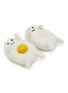 Front View - Click To Enlarge - WARE OF THE DOG - Egg Felted Wool Dog Toy
