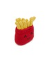 Front View - Click To Enlarge - WARE OF THE DOG - French Fries Cotton Crochet Dog Toy