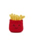 Main View - Click To Enlarge - WARE OF THE DOG - French Fries Cotton Crochet Dog Toy