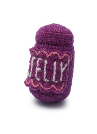 Detail View - Click To Enlarge - WARE OF THE DOG - Jelly Wool Knit Dog Toy