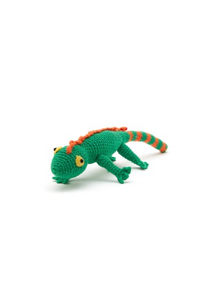 Main View - Click To Enlarge - WARE OF THE DOG - Lizard Cotton Crochet Dog Toy