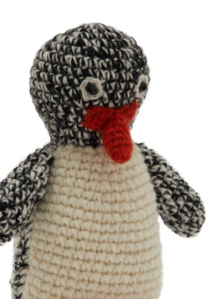 Front View - Click To Enlarge - WARE OF THE DOG - Penguin Wool Knit Dog Toy