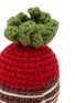 Front View - Click To Enlarge - WARE OF THE DOG - Strawberry Cotton Crochet Dog Toy