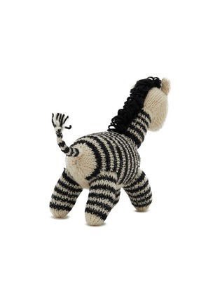  - WARE OF THE DOG - Zebra Wool Knit Dog Toy