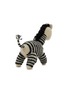  - WARE OF THE DOG - Zebra Wool Knit Dog Toy