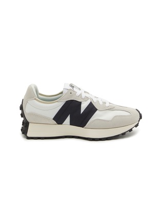 Main View - Click To Enlarge - NEW BALANCE - 327 Low Top Leather Unisex Sneakers