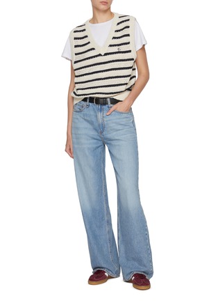 Figure View - Click To Enlarge - RAG & BONE - Featherweight Logan Light Wash Jeans
