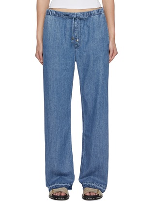 Main View - Click To Enlarge - RAG & BONE - Logan Featherweight Medium Washed Beach Pants