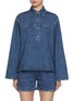 Main View - Click To Enlarge - RAG & BONE - Miramar Emily Medium Washed Denim Shirt