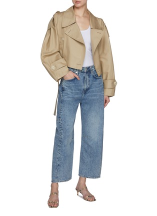 Figure View - Click To Enlarge - RAG & BONE - Charlie Medium Washed Barrel Jeans