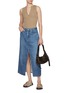 Figure View - Click To Enlarge - RAG & BONE - Miramar Clara Medium Washed Midi Denim Skirt