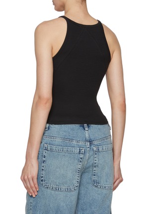 Back View - Click To Enlarge - RAG & BONE - Essential Ribbed String Tank Top