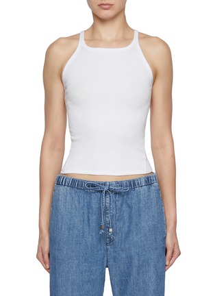 Main View - Click To Enlarge - RAG & BONE - Essential Ribbed String Tank Top