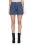 Main View - Click To Enlarge - RAG & BONE - Miramar Medium Washed Denim Shorts