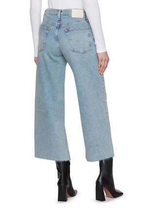 Back View - Click To Enlarge - RAG & BONE - Andi Cropped Light Washed Jeans