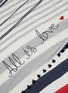 Detail View - Click To Enlarge - CITRUS - Striped All Is Love Scarf