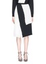 Main View - Click To Enlarge - TANYA TAYLOR - 'Ava' asymmetric split silk georgette skirt