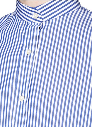 Detail View - Click To Enlarge - STELLA JEAN - 'San Francisco' stripe cotton poplin shirt