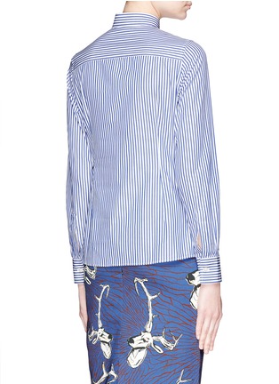 Back View - Click To Enlarge - STELLA JEAN - 'San Francisco' stripe cotton poplin shirt
