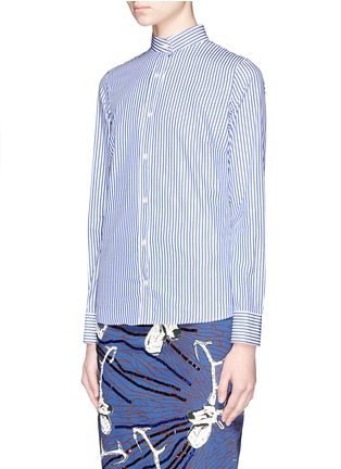 Front View - Click To Enlarge - STELLA JEAN - 'San Francisco' stripe cotton poplin shirt