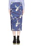 Main View - Click To Enlarge - STELLA JEAN - 'Bridgeport' sequin stag print pencil skirt