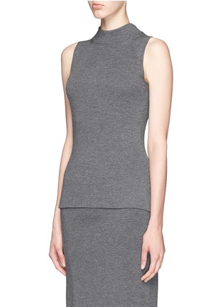 Front View - Click To Enlarge - RAG & BONE - 'Alanna' wool blend rib knit top