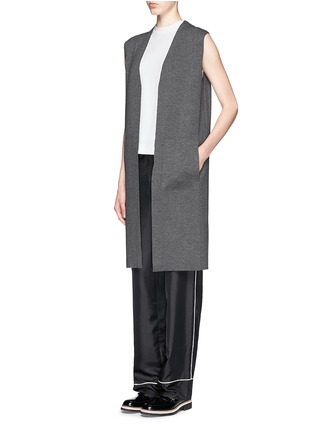 Figure View - Click To Enlarge - RAG & BONE - 'Alanna' open knit long vest