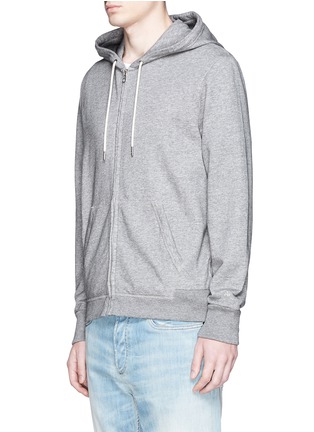 Front View - Click To Enlarge - RAG & BONE - 'Standard Issue' cotton French terry zip hoodie